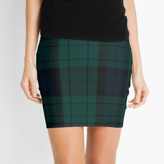 Black Watch tartan Mini Skirt