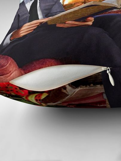 Die Hard Hans Gruber Merry Christmas Pillow