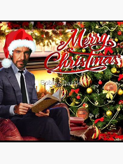 Die Hard Hans Gruber Merry Christmas Pillow