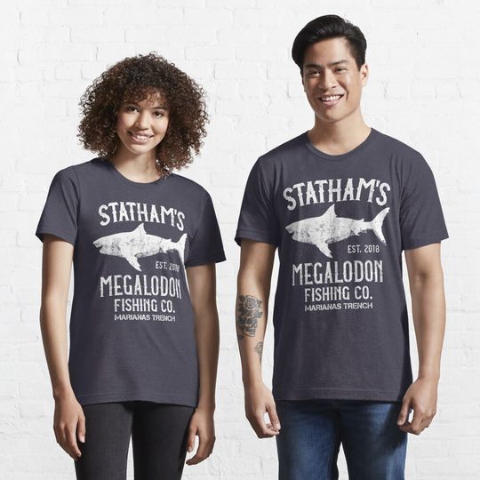 The Meg - Jason Statham - Megalodon Shark Fishing Essential T-Shirt
