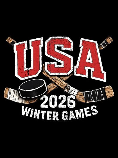 USA Hockey Poster