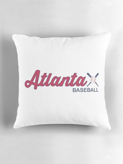 Atlanta Baseball Gift Pillow