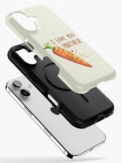 I love you partner iPhone Case