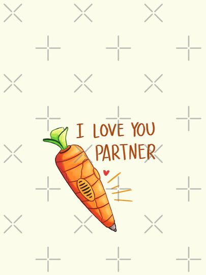I love you partner iPhone Case