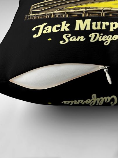 The Murph Defunct Jack Murphy Stadium  Pillow