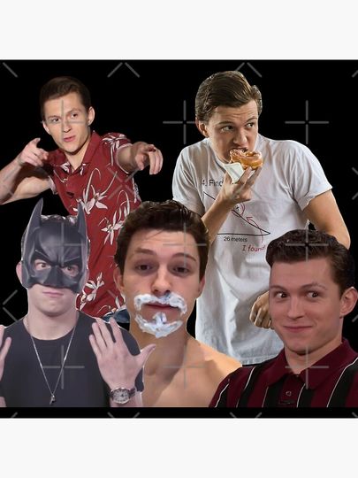 Tom Holland funny Pillow