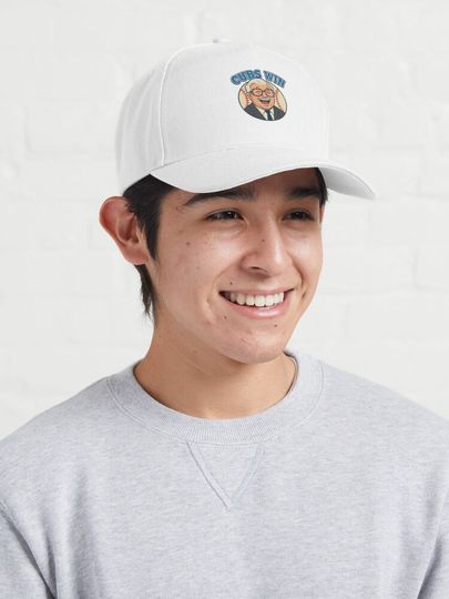 Cubs Win Baseball Fan Art  Cap