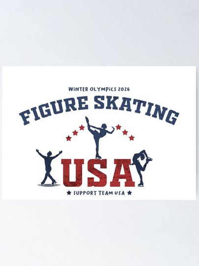 USA FIGURE SKATING  Poster