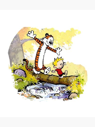 Calvin & Hobbes Premium Matte Vertical Poster