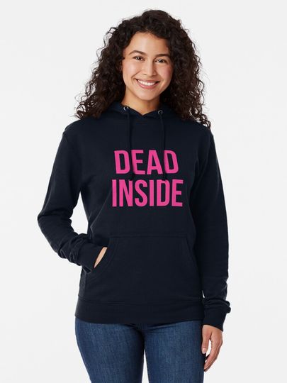 Dead Inside Lightweight Hoodie