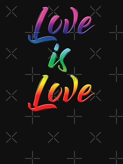 Love is Love LGBTQ+ Pride Racerback Tank Top