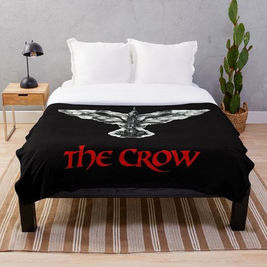 the crow movie Throw Blanket