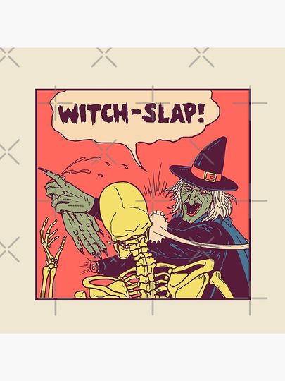 Witch-Slap Pillow