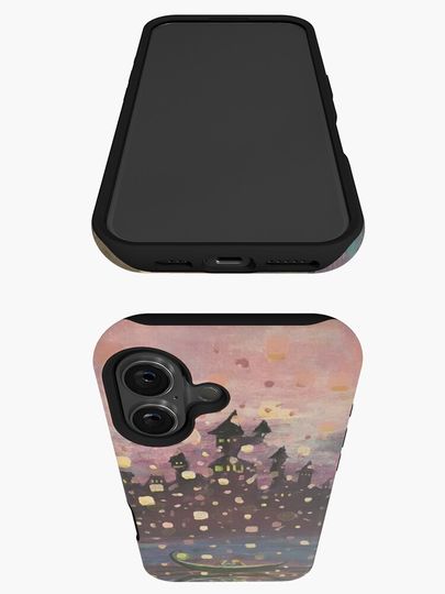 Tangled Lantern Painting iPhone Case