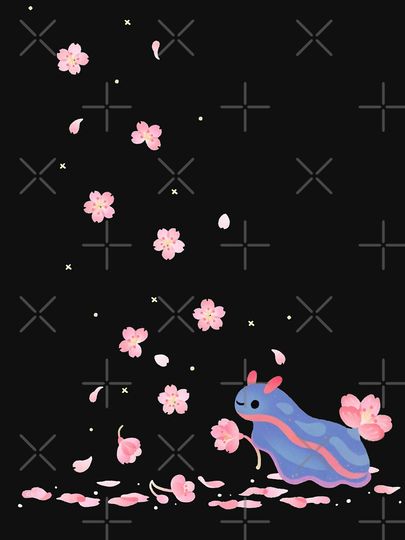 Cherry blossom slug Pullover Hoodie