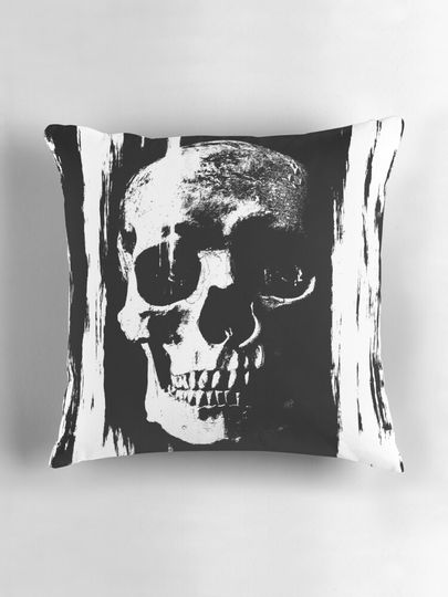 Prisoner Skull Pillow