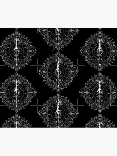 Dawn - Book 4 - Kingdom Hearts - Black Throw Blanket