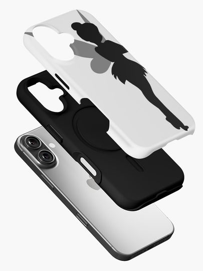 Tinkerbell Silhouette iPhone Case