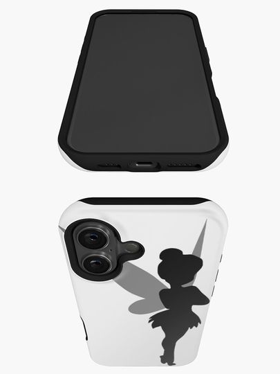 Tinkerbell Silhouette iPhone Case