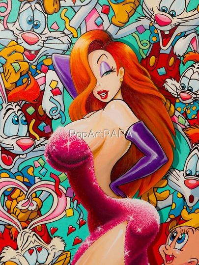 Sexy Jessica Rabbit Disney Who Framed Roger Rabbit iPhone Case