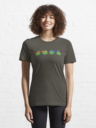 TMNT graphic heads Essential T-Shirt