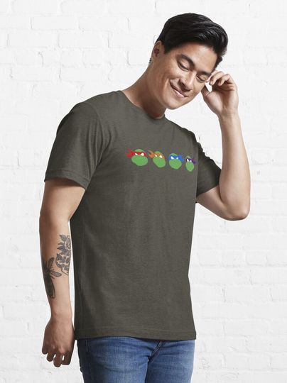 TMNT graphic heads Essential T-Shirt
