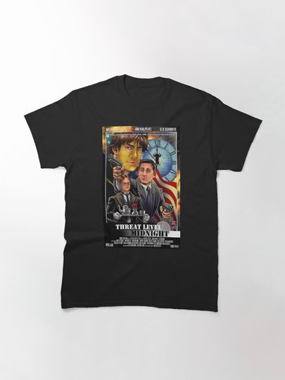 Threat Level Midnight - The Office Classic T-Shirt