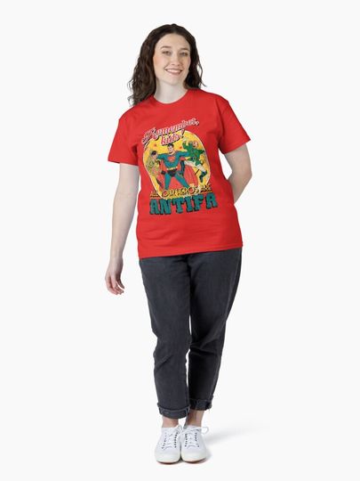 Antifa Heroes Remember Kids Retro Classic T-Shirt
