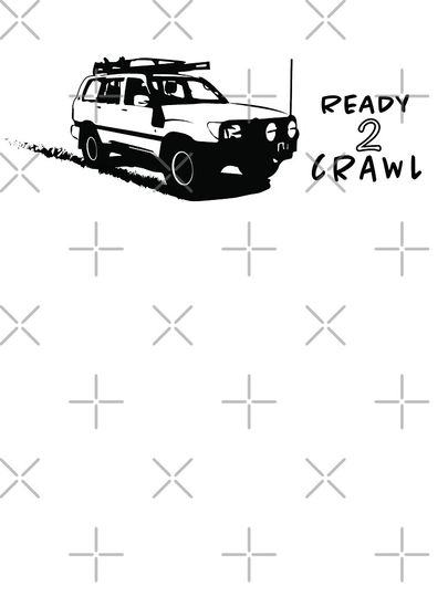 Landcruiser - Ready To Crawl - Toyota Baby One-Piece