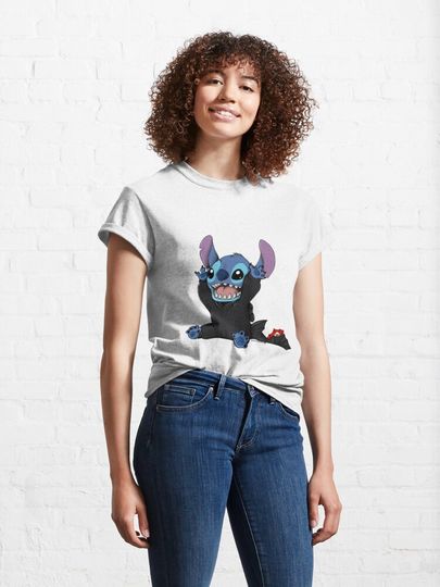 Stitch Toothless T-Shirt, Disney Lilo Stitch T-Shirt