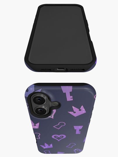 Kingdom Hearts pattern iPhone Case