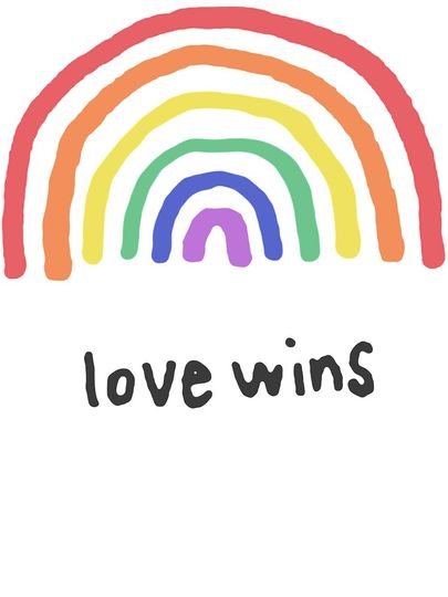 LGBTQA+  PRIDE [Love Wins] Kids T-Shirt