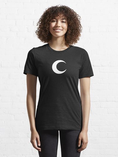 Moon Knight - Classic Symbol - White Clean Essential T-Shirt
