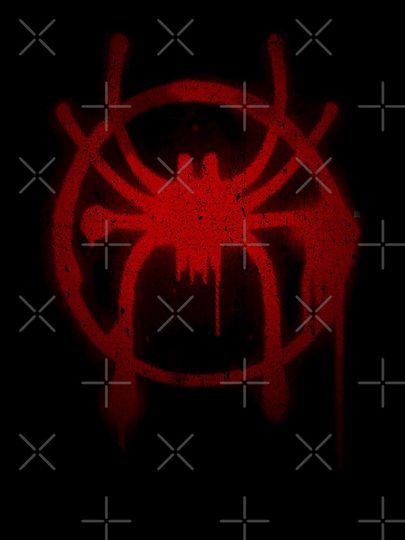 Miles Morales Spider Symbol Kids T-Shirt
