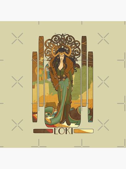 Lady Loki Pillow