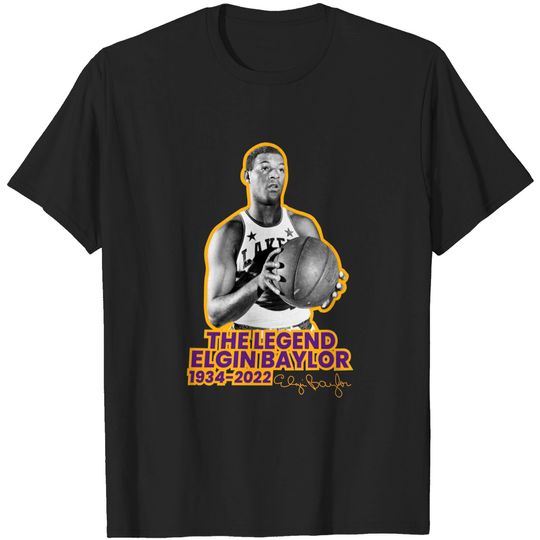 RIP Elgin Baylor Basketball Legend 1934-2021 Shirt