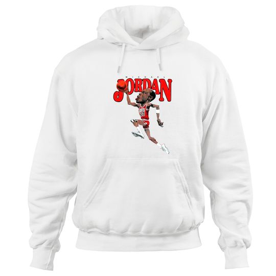 Vintage Michael Jordan Caricature Hoodies