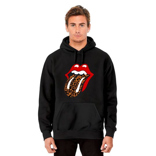 The Rolling Stones Classic Leopard Tongue Hoodie