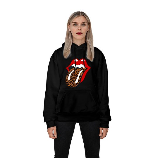 The Rolling Stones Classic Leopard Tongue Hoodie