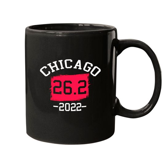 Chicago 26.2 2022 Marathon Running Runners Coffee Mug
