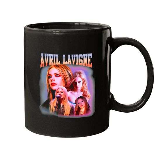 Vintage 90s Avril Lavigne Mugs