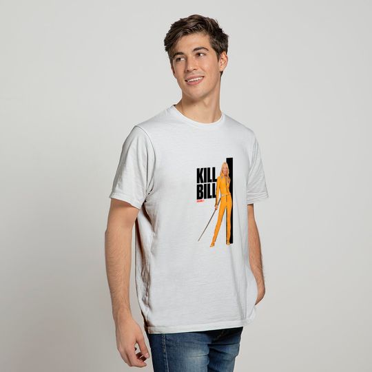 Kill Bill Movie Yellow Suit Poster T Shirt