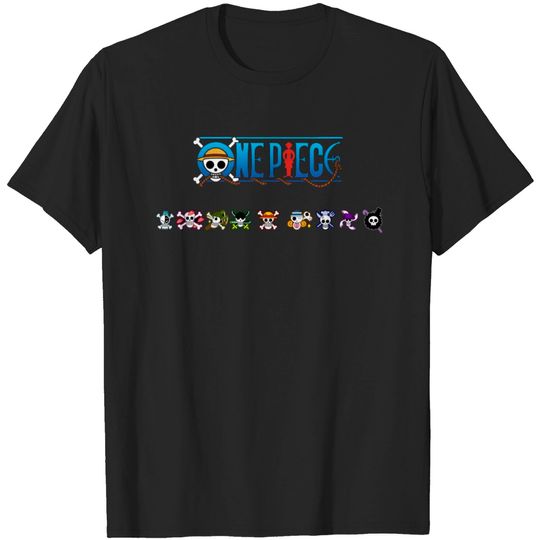 One Piece Logos T Shirt