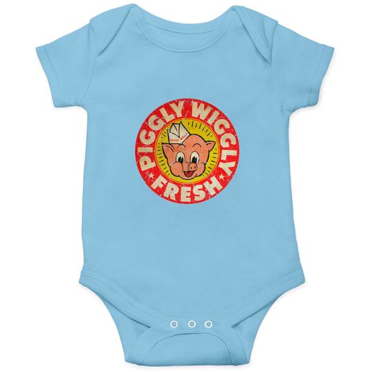 Vintage Piggly Wiggly - Wiggly - Onesie