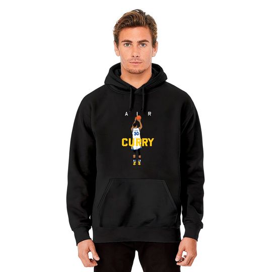 Black Golden State Air Curry Hooded Sweatshirt