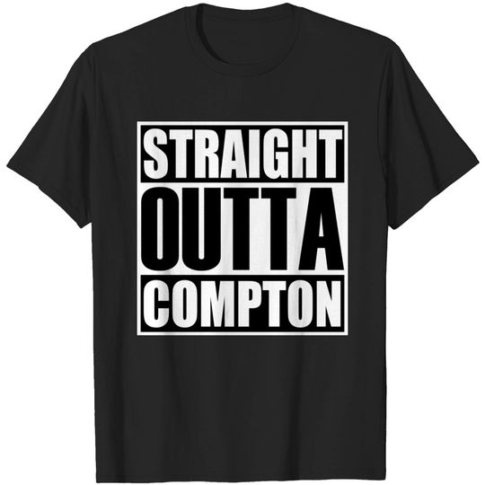 Creative Design Tagged As A Straight Outta Compton T Shirt