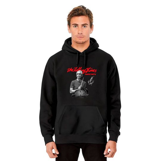 Charlie Watts Drumer Rolling Stones Hoodies