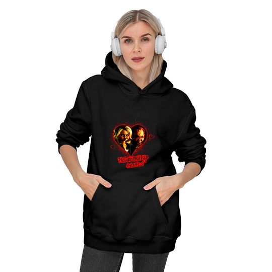 Child's Play Chucky And Tiffany Relationship Goals Pullover Hoodie