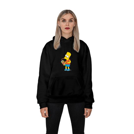 The Simpsons Bart Simpson Squishee Brain Freeze Pullover Hoodie