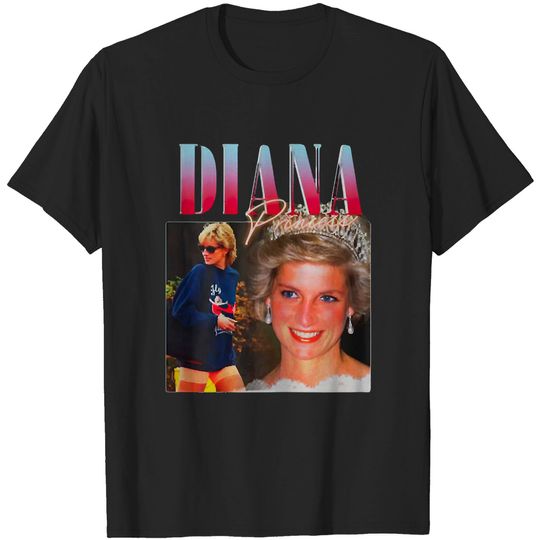 Princess Diana Vintage T-Shirts